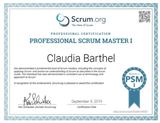 Certified Professional Scrum Master